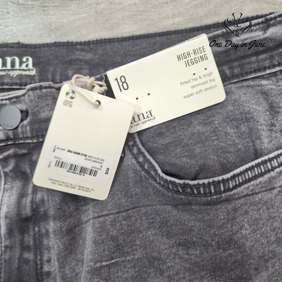 a.n.a High Rise Jegging Jeans Size 18 - Picture 2 of 6